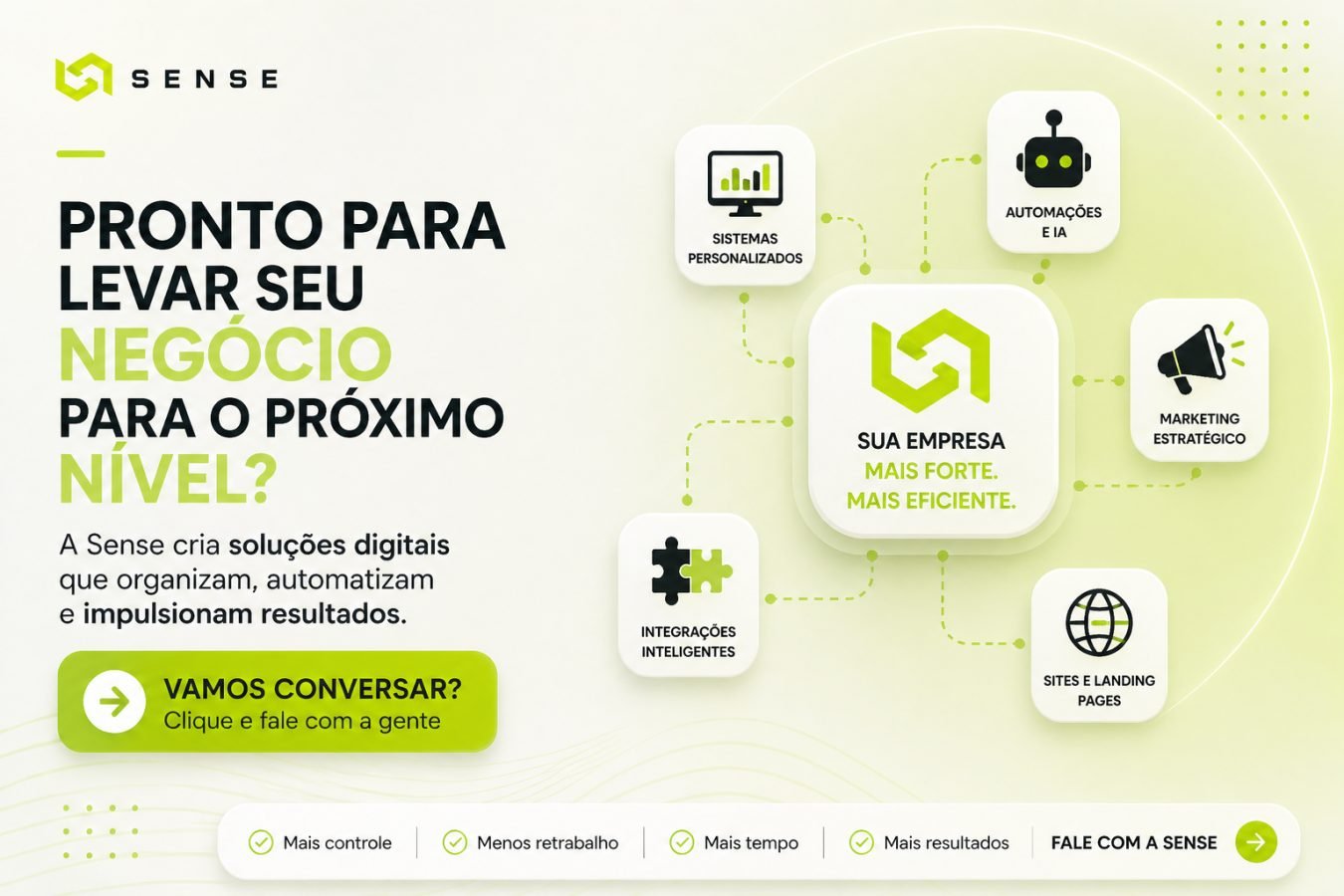 Falar com a Sense