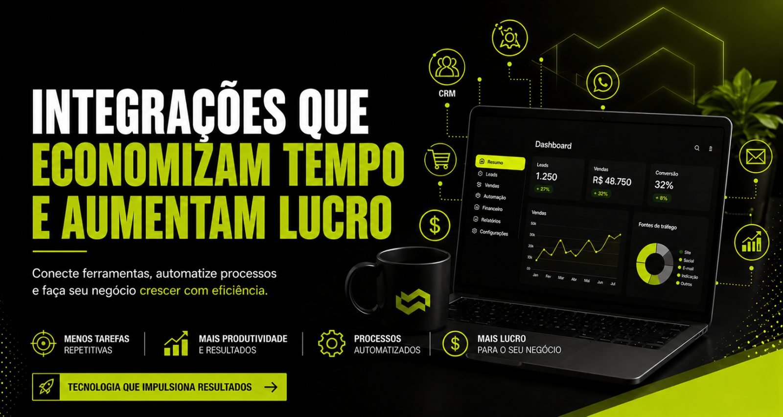 Como parar de perder tempo no seu negócio com integrações inteligentes