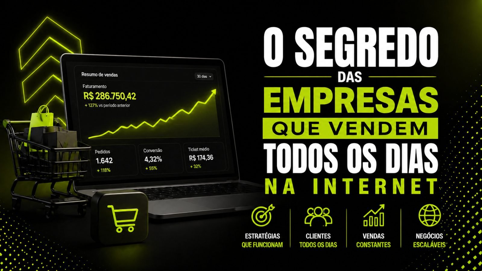 O segredo das empresas que vendem todos os dias na internet